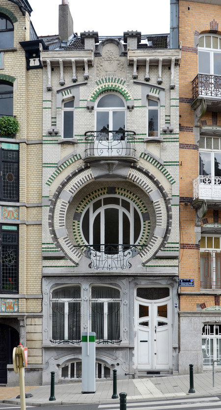 Avenue du Mont Kemmel 5, Forest, architecte Arthur Nelissen, 1905.