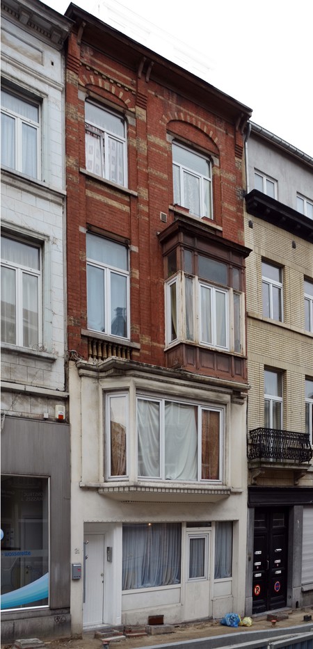 Rue des Éburons 21, Bruxelles Extension Est (© APEB, photo 2015).