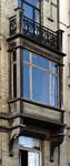 Rue des Aduatiques 9, Etterbeek, premier étage, logette (© APEB, photo 2016).