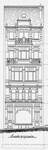 Chaussée de Louvain 231, Saint-Josse-ten-Noode, élévation avant, ACSJ/Urb. 6430 (1903).