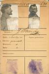 Fiche d’identité militaire de Gustave Strauven, verso (Centre de documentation historique de l’Armée belge).